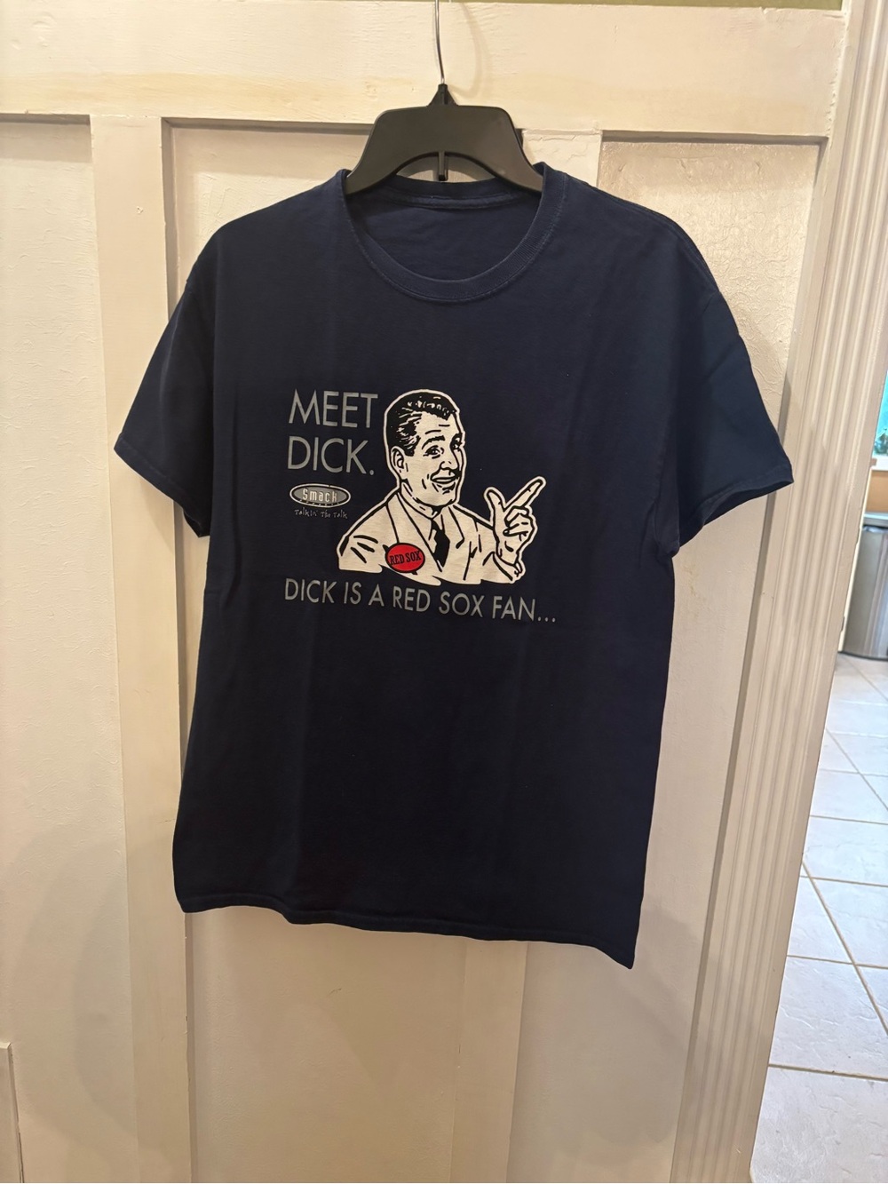 Vintage Meet D*ck Red Sox Fan T-Shirt